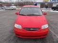 2005 Victory Red Chevrolet Aveo LS Hatchback  photo #4