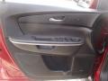 Ebony 2009 GMC Acadia SLT AWD Door Panel