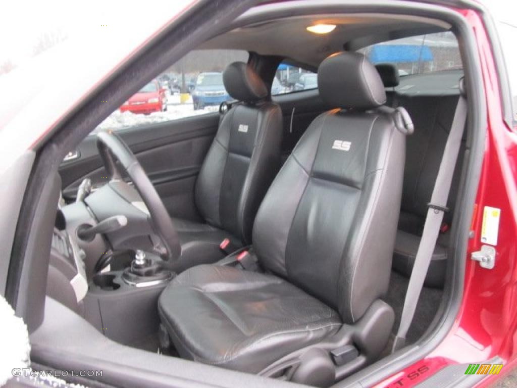 Ebony Interior 2007 Chevrolet Cobalt SS Supercharged Coupe Photo #42863742