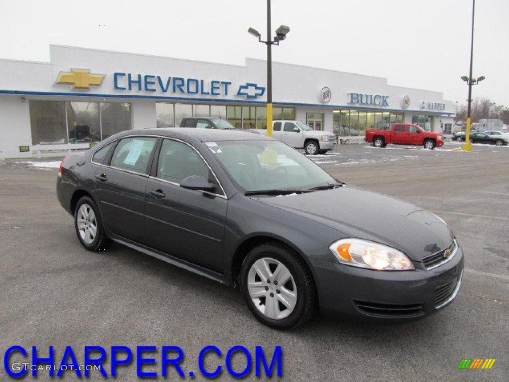 Cyber Gray Metallic Chevrolet Impala