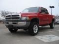 2001 Flame Red Dodge Ram 1500 SLT Club Cab 4x4  photo #7