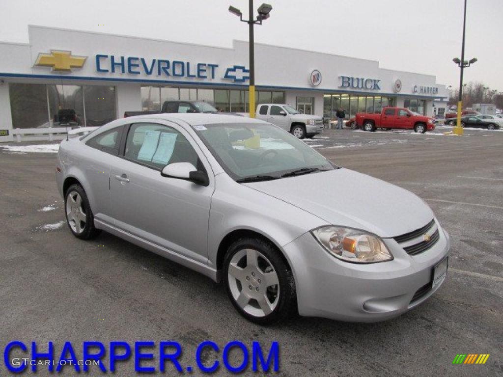 2010 Cobalt LT Coupe - Silver Ice Metallic / Gray photo #1