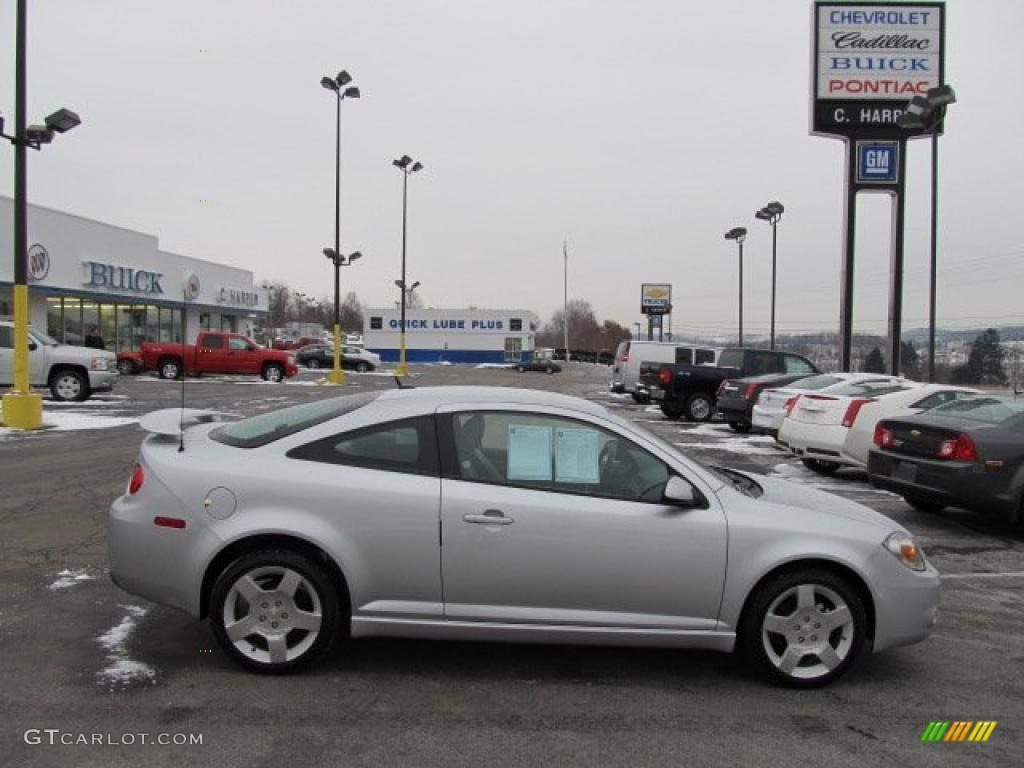 2010 Cobalt LT Coupe - Silver Ice Metallic / Gray photo #2