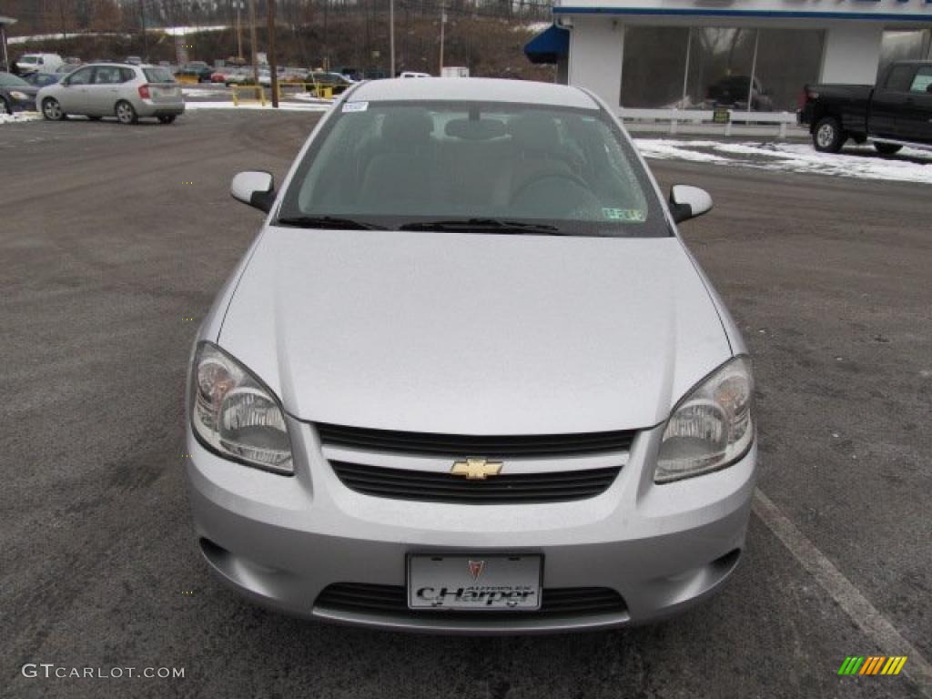 2010 Cobalt LT Coupe - Silver Ice Metallic / Gray photo #4