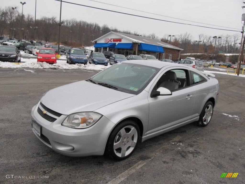 2010 Cobalt LT Coupe - Silver Ice Metallic / Gray photo #5