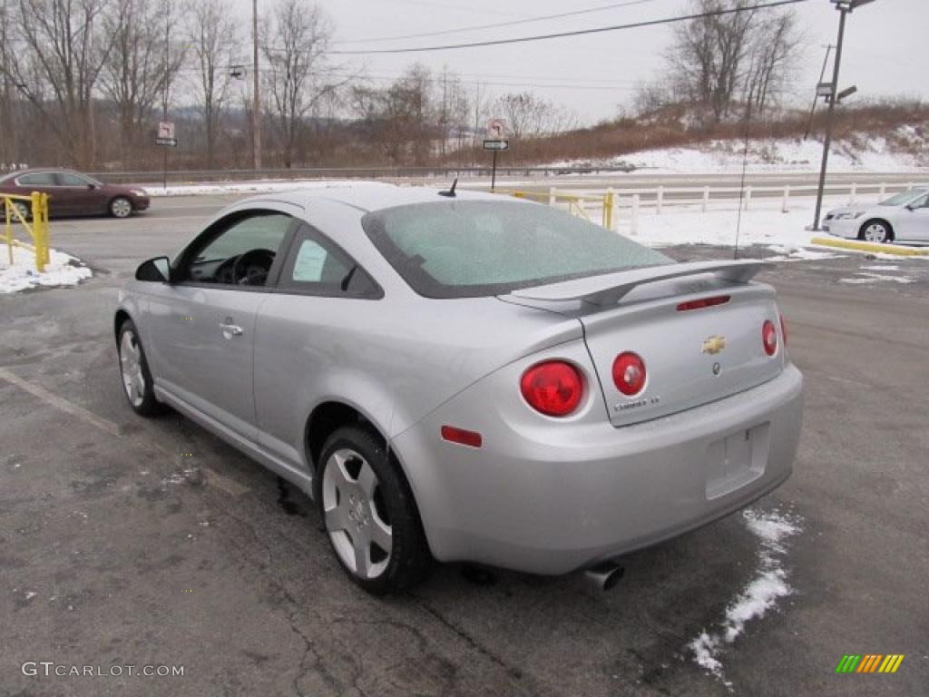 2010 Cobalt LT Coupe - Silver Ice Metallic / Gray photo #7