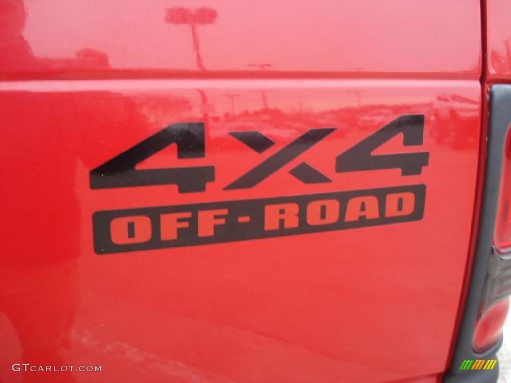 2001 Ram 1500 SLT Club Cab 4x4 - Flame Red / Mist Gray photo #37