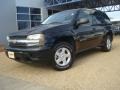 2002 Onyx Black Chevrolet TrailBlazer LS  photo #2