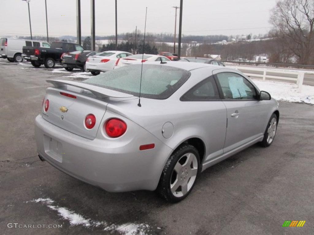 2010 Cobalt LT Coupe - Silver Ice Metallic / Gray photo #9