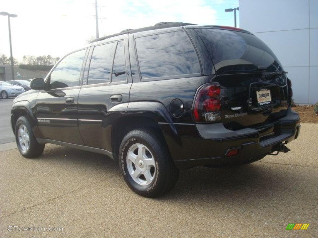 2002 TrailBlazer LS - Onyx Black / Dark Pewter photo #4