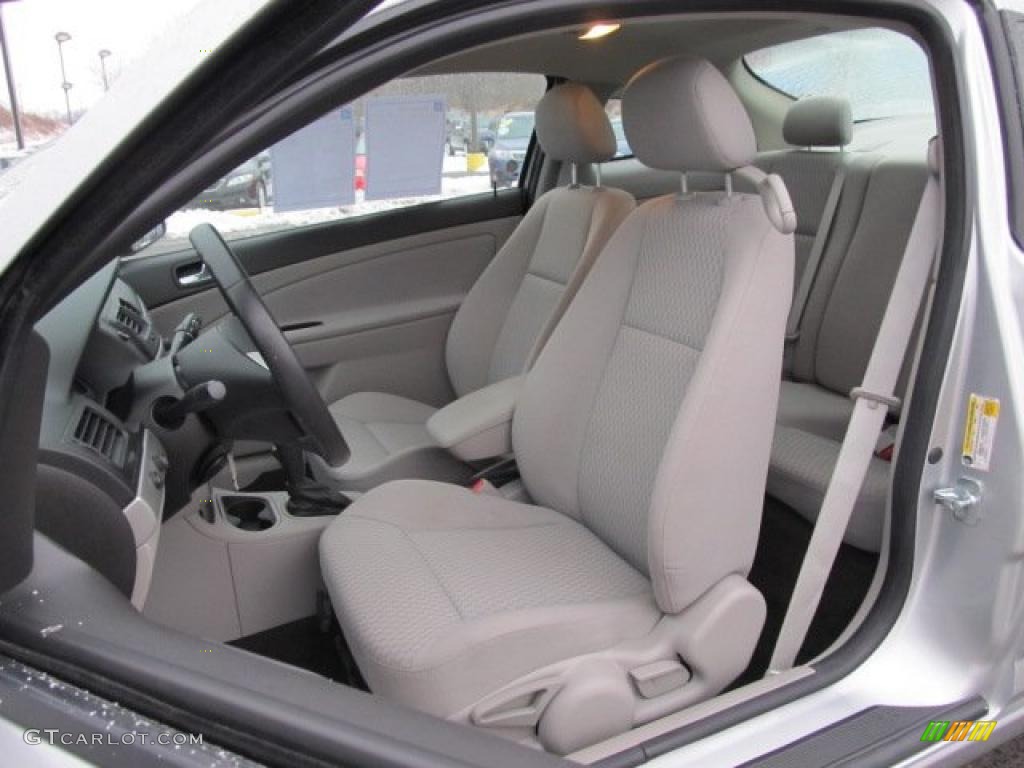 2010 Cobalt LT Coupe - Silver Ice Metallic / Gray photo #11