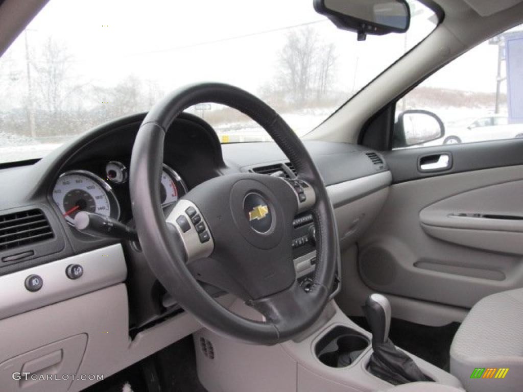 2010 Cobalt LT Coupe - Silver Ice Metallic / Gray photo #12