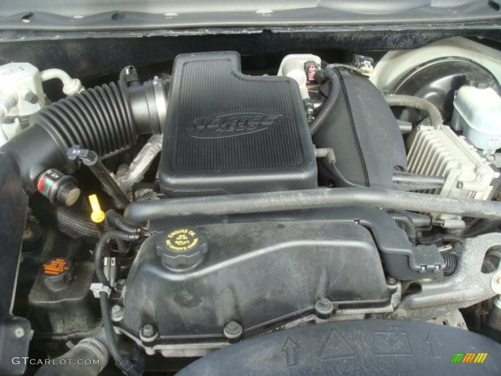 2002 TrailBlazer LS - Onyx Black / Dark Pewter photo #22
