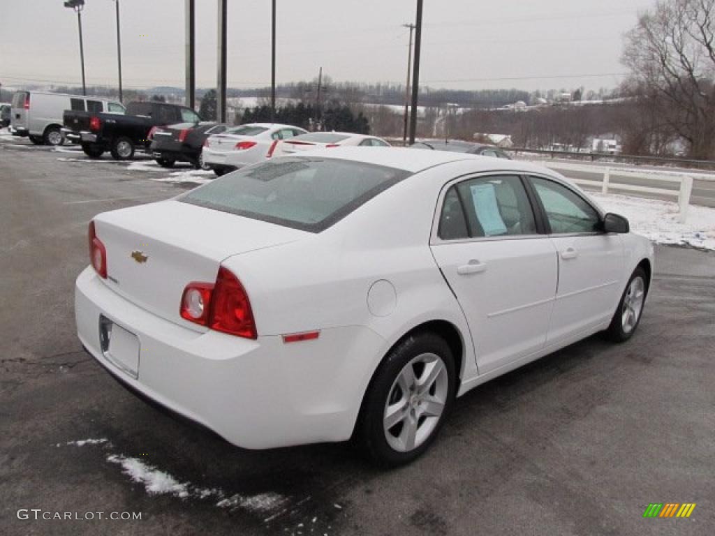 Summit White 2010 Chevrolet Malibu LS Sedan Exterior Photo #42866382