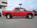 2006 Flame Red Dodge Ram 1500 SLT Quad Cab 4x4  photo #2