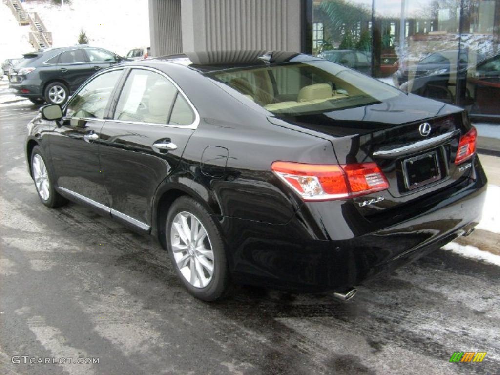 2010 ES 350 - Obsidian Black / Parchment photo #3