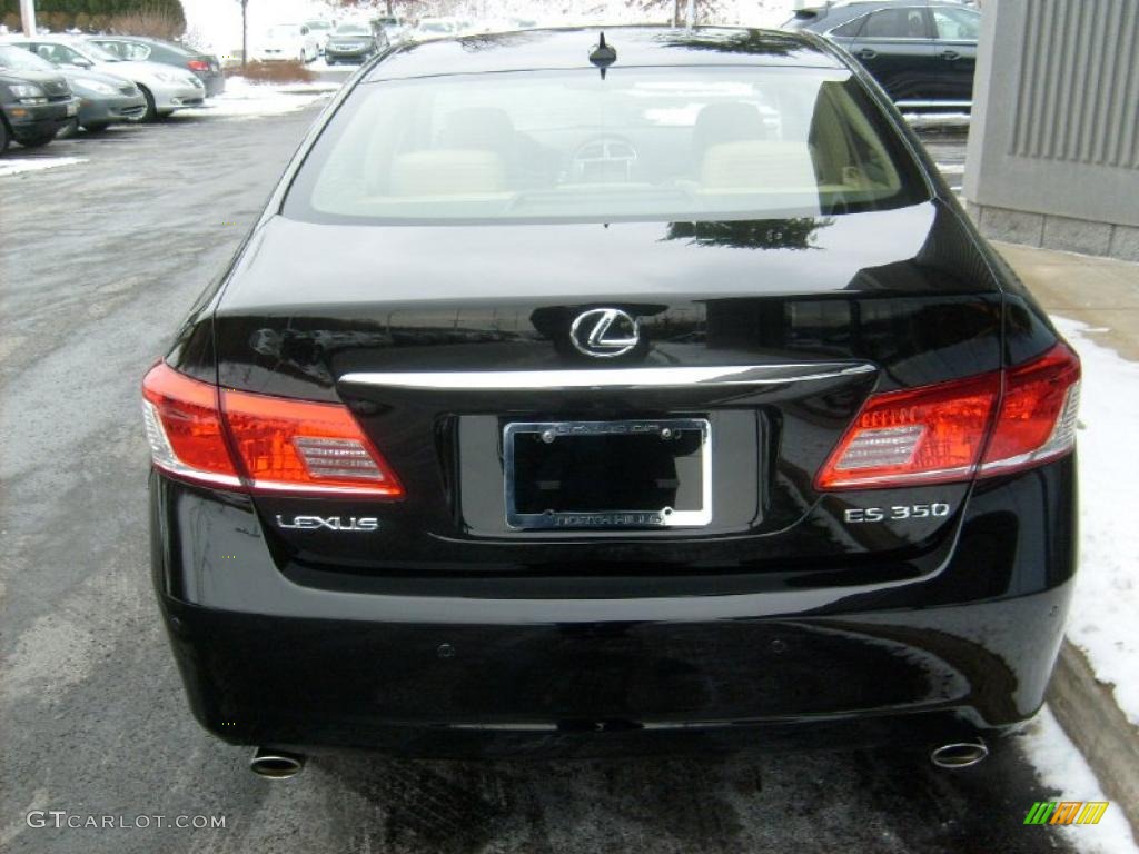 2010 ES 350 - Obsidian Black / Parchment photo #4