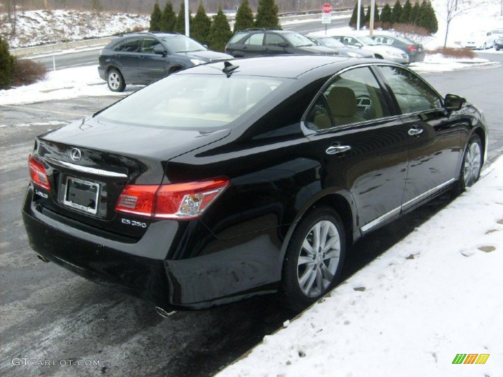 2010 ES 350 - Obsidian Black / Parchment photo #5