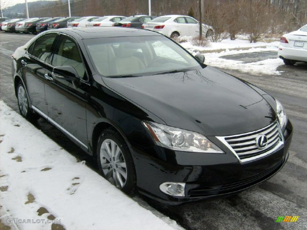 Obsidian Black 2010 Lexus ES 350 Exterior Photo #42870158