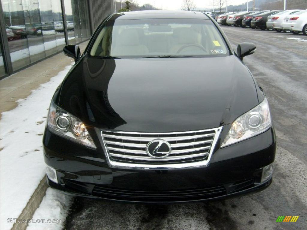 2010 ES 350 - Obsidian Black / Parchment photo #7