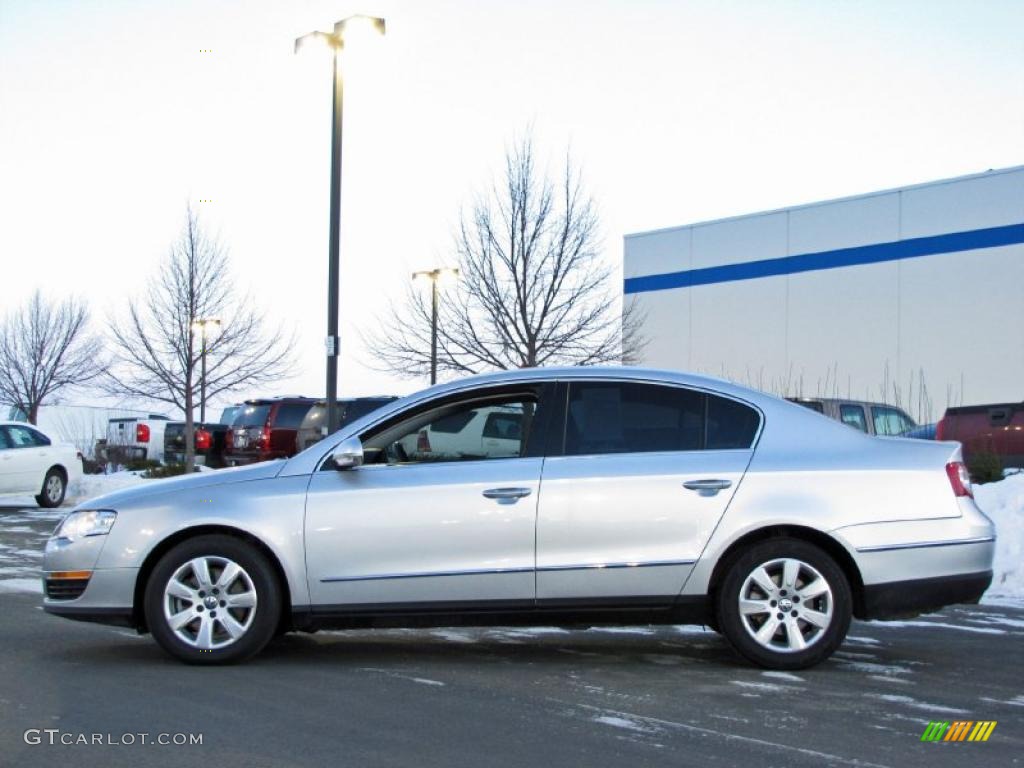 2008 Passat Turbo Sedan - Reflex Silver / Black photo #1