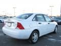 Cloud 9 White 2001 Ford Focus SE Sedan Exterior