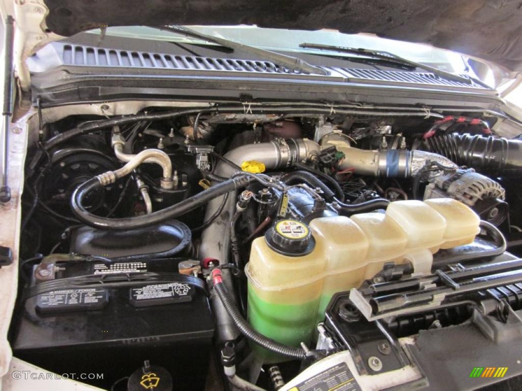 2002 Ford F350 Super Duty XL Crew Cab 4x4 Chassis 7.3 Liter OHV 16V Power Stroke Turbo Diesel V8 Engine Photo #42871858