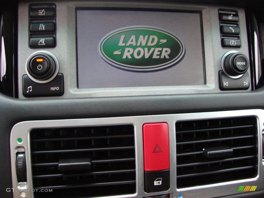 2006 Range Rover Supercharged - Zambezi Silver Metallic / Jet Black/Jet photo #17