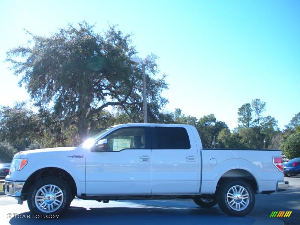 Oxford White 2011 Ford F150 Lariat SuperCrew Exterior Photo #42874815
