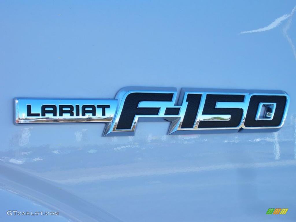 2011 F150 Lariat SuperCrew - Oxford White / Pale Adobe photo #4