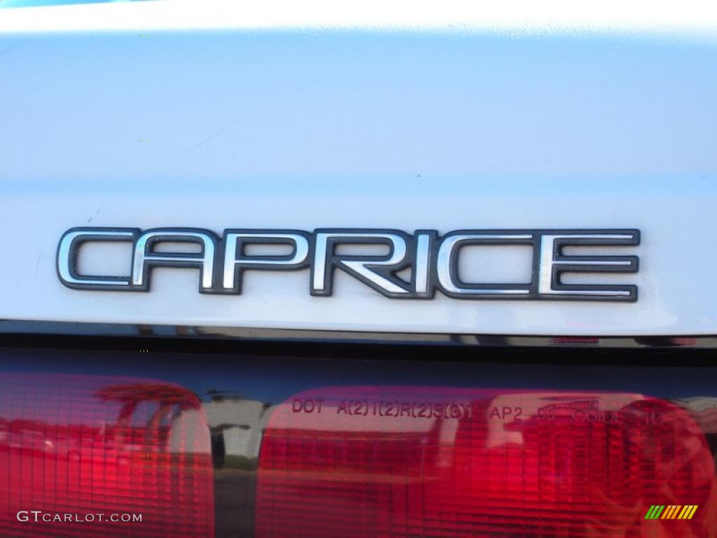 1991 Chevrolet Caprice Sedan Marks and Logos Photos