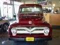Dark Red Metallic 1953 Ford F100 Pickup Truck