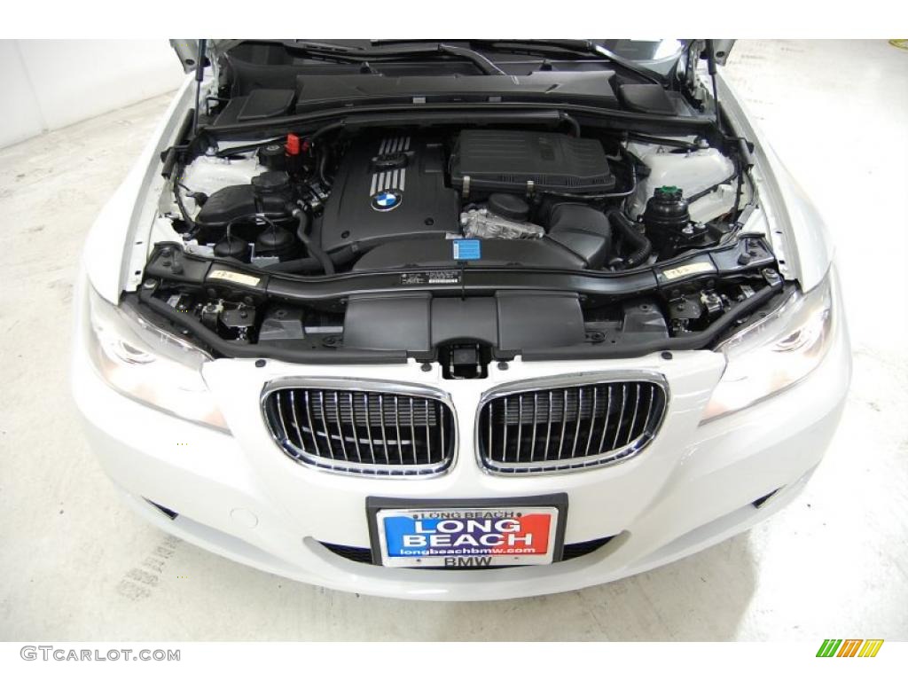2009 3 Series 335i Sedan - Alpine White / Beige photo #16