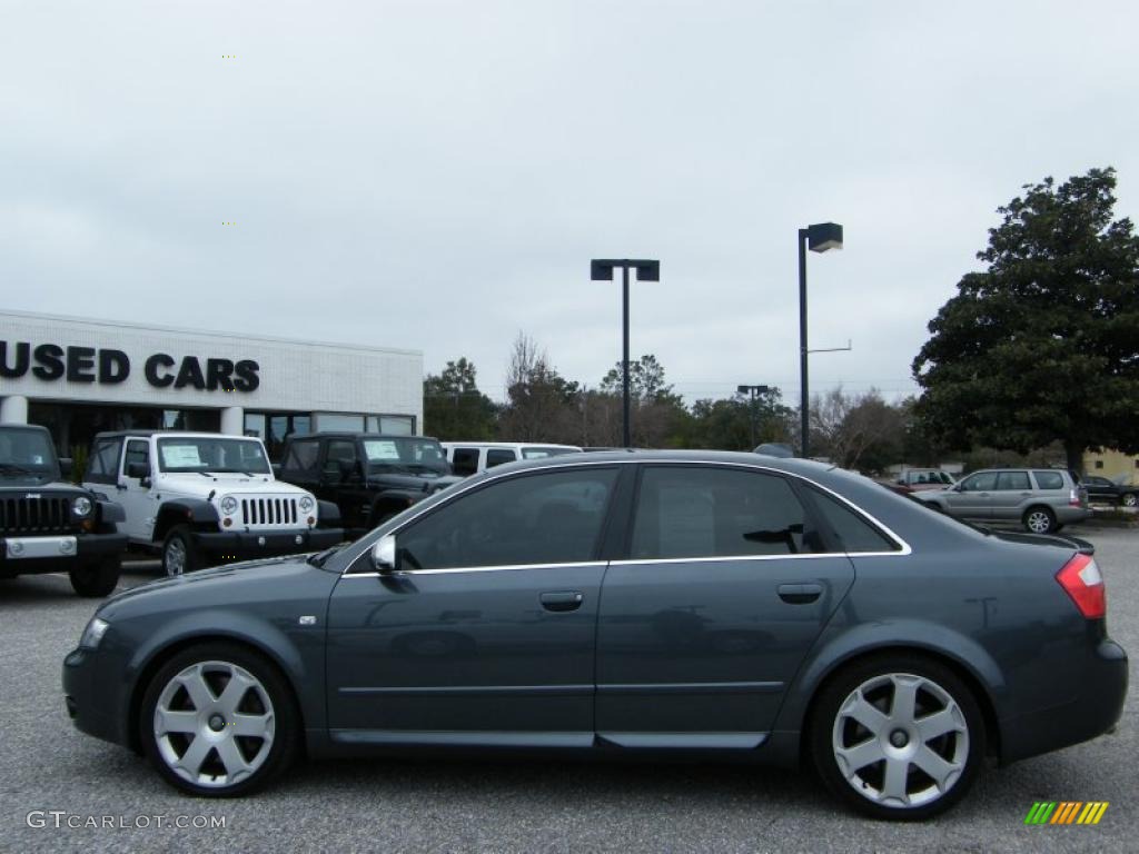 Dolphin Grey Metallic 2004 Audi S4 4.2 quattro Sedan Exterior Photo #42878327