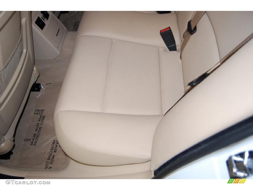 2009 3 Series 335i Sedan - Alpine White / Beige photo #26