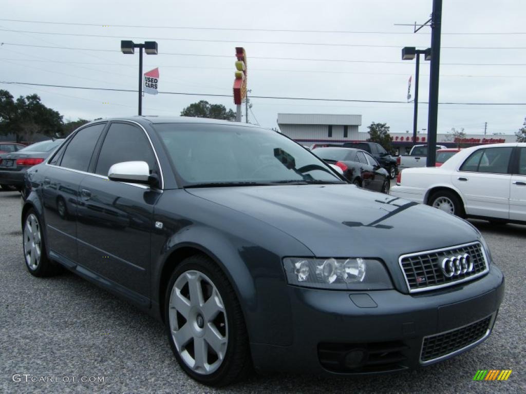 Dolphin Grey Metallic 2004 Audi S4 4.2 quattro Sedan Exterior Photo #42878411