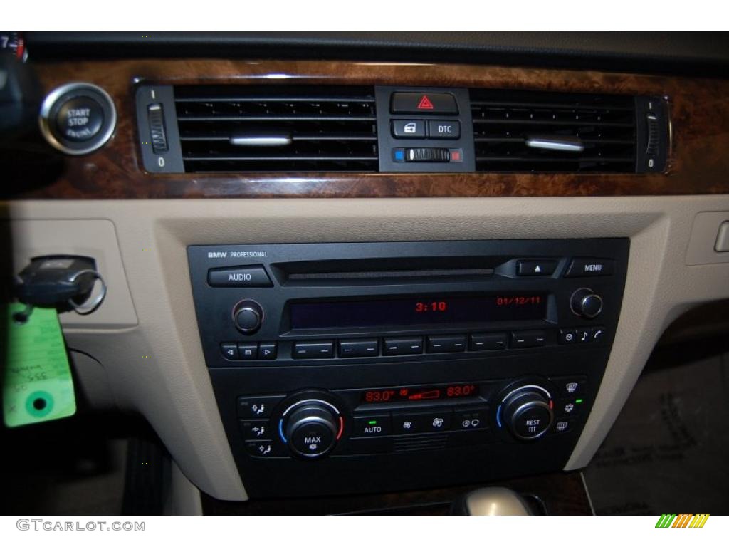 2009 3 Series 335i Sedan - Alpine White / Beige photo #31