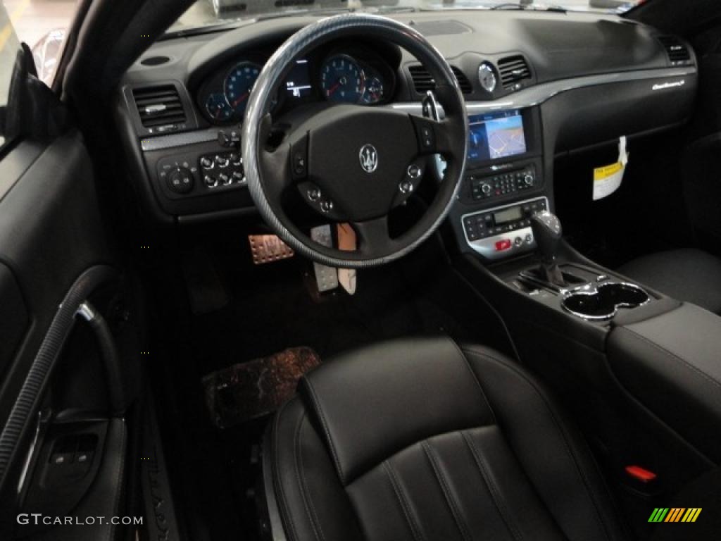 Nero Interior 2011 Maserati GranTurismo S Automatic Photo #42879300