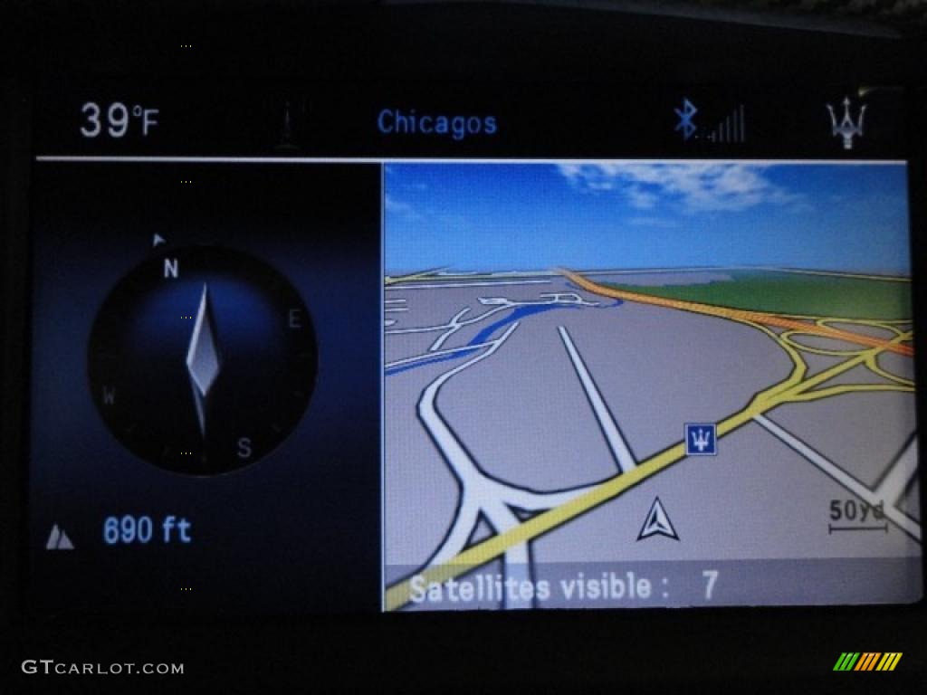 2011 Maserati GranTurismo S Automatic Navigation Photo #42879506