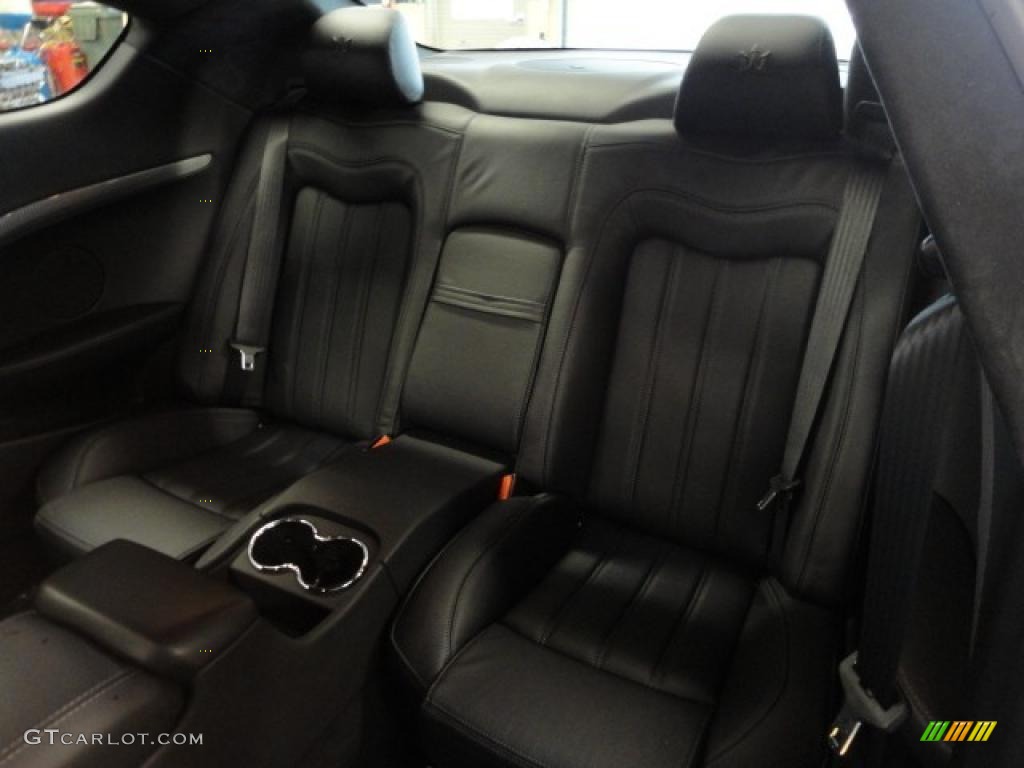 Nero Interior 2011 Maserati GranTurismo S Automatic Photo #42879586