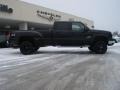 2006 Black Chevrolet Silverado 3500 LT Crew Cab 4x4 Dually  photo #2