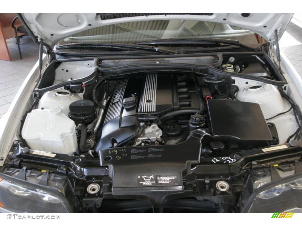 2001 BMW 3 Series 325i Coupe 2.5L DOHC 24V Inline 6 Cylinder Engine Photo #42880676
