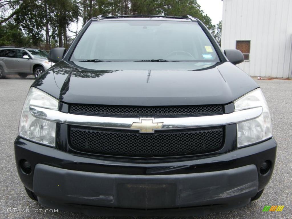 2005 Equinox LT AWD - Black / Light Gray photo #8
