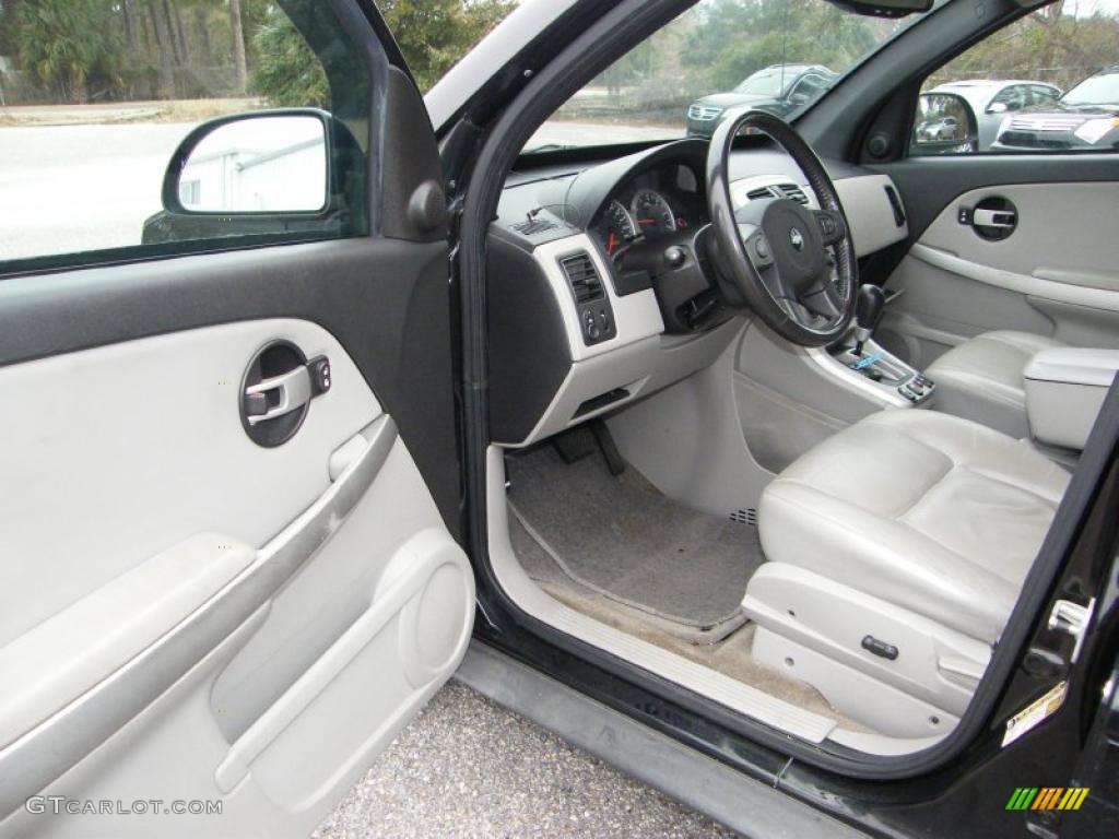 2005 Equinox LT AWD - Black / Light Gray photo #13