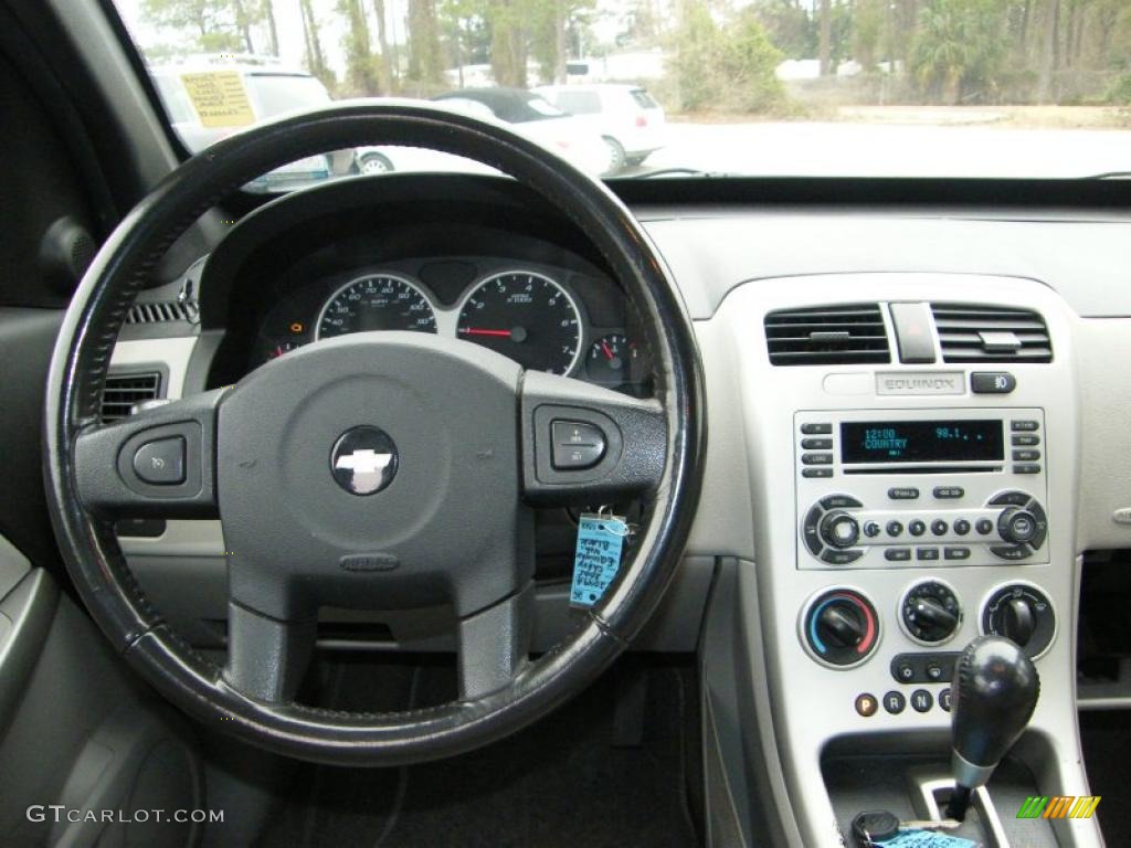 2005 Equinox LT AWD - Black / Light Gray photo #18