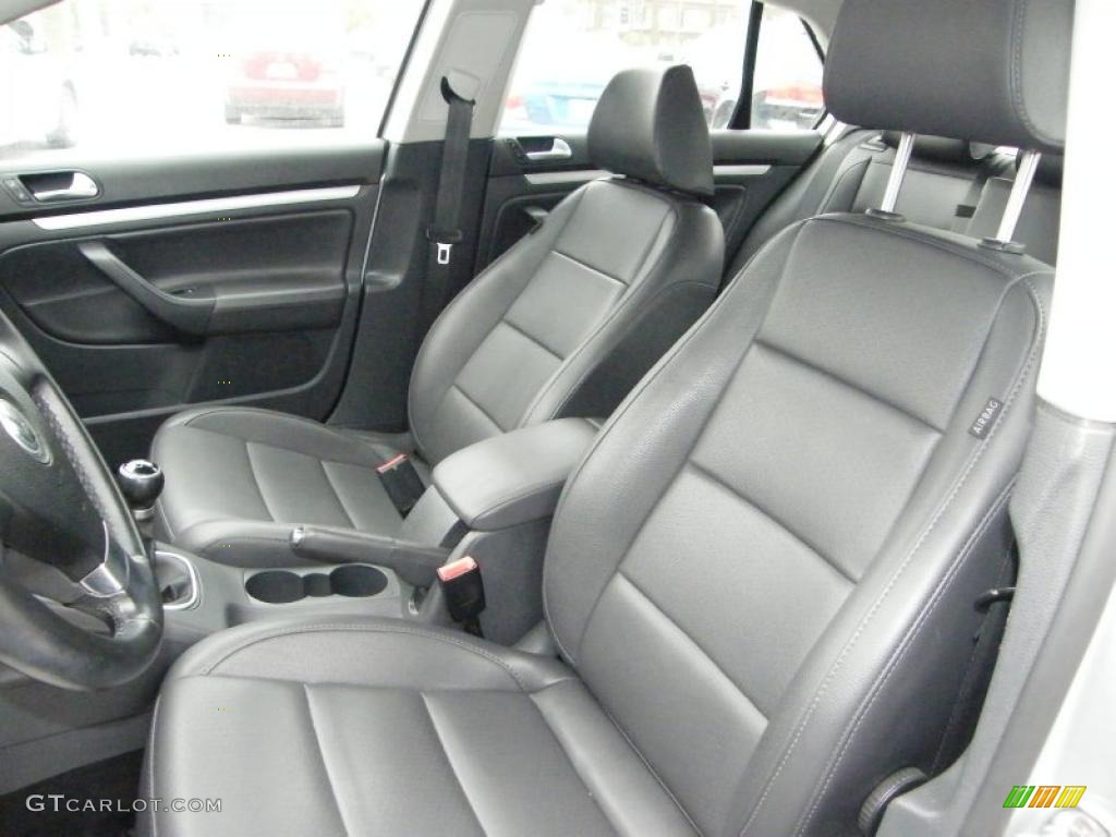 Anthracite Interior 2009 Volkswagen Jetta Wolfsburg Edition Sedan Photo #42882416