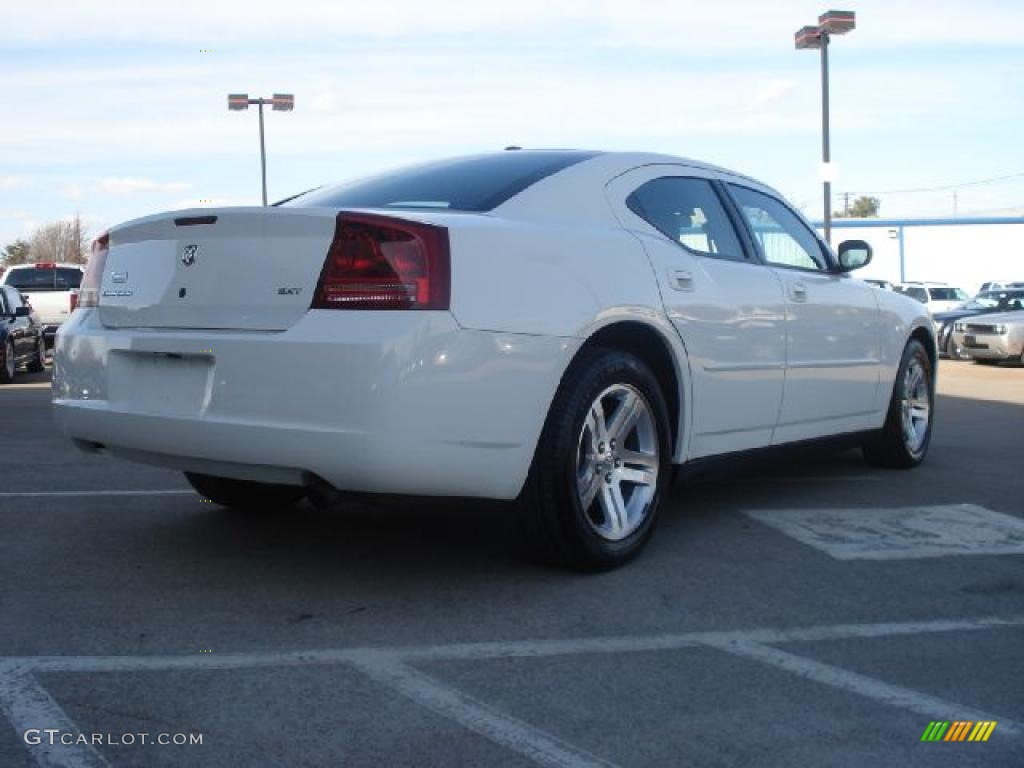 2007 Charger SXT - Stone White / Dark Slate Gray/Light Slate Gray photo #3