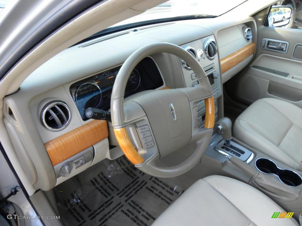 2008 MKZ Sedan - Light Sage Metallic / Light Stone photo #4