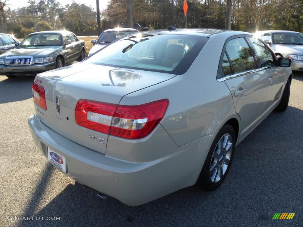 2008 MKZ Sedan - Light Sage Metallic / Light Stone photo #15