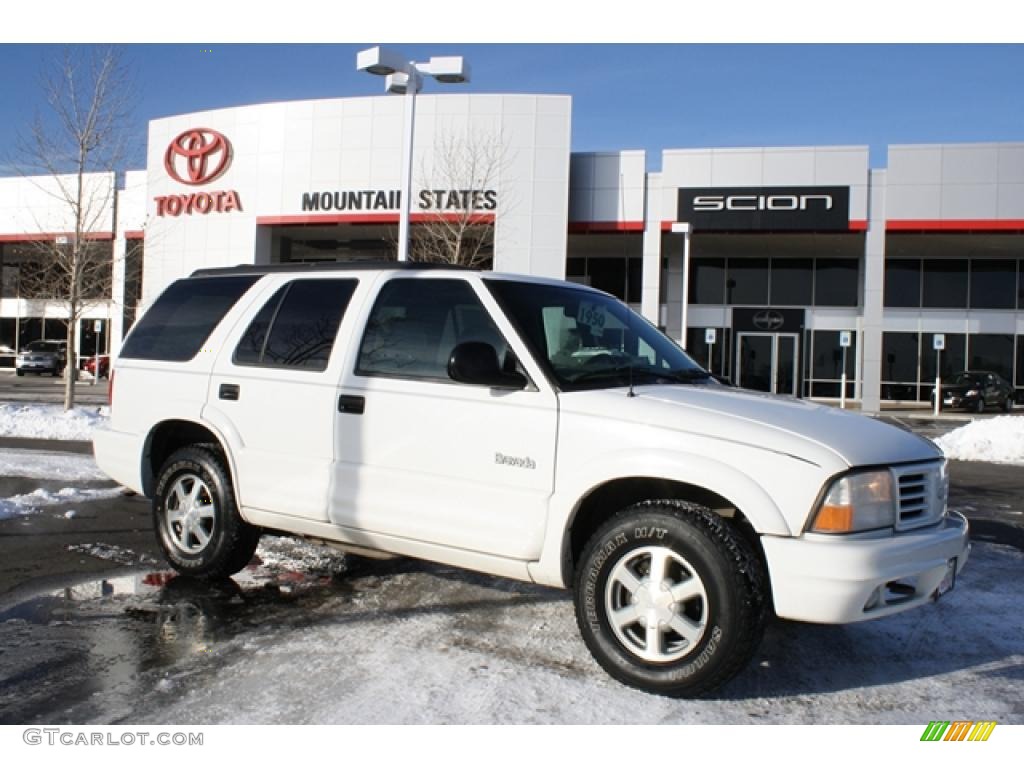 1998 Bravada AWD - White / Medium Gray photo #1